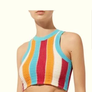 Solid and Striped the Carson tank crop top size S